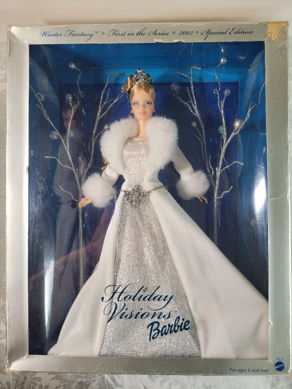 2003 Holiday Visions Winter Fantasy Barbie Doll Special Ed. Mattel #02315 NRFB